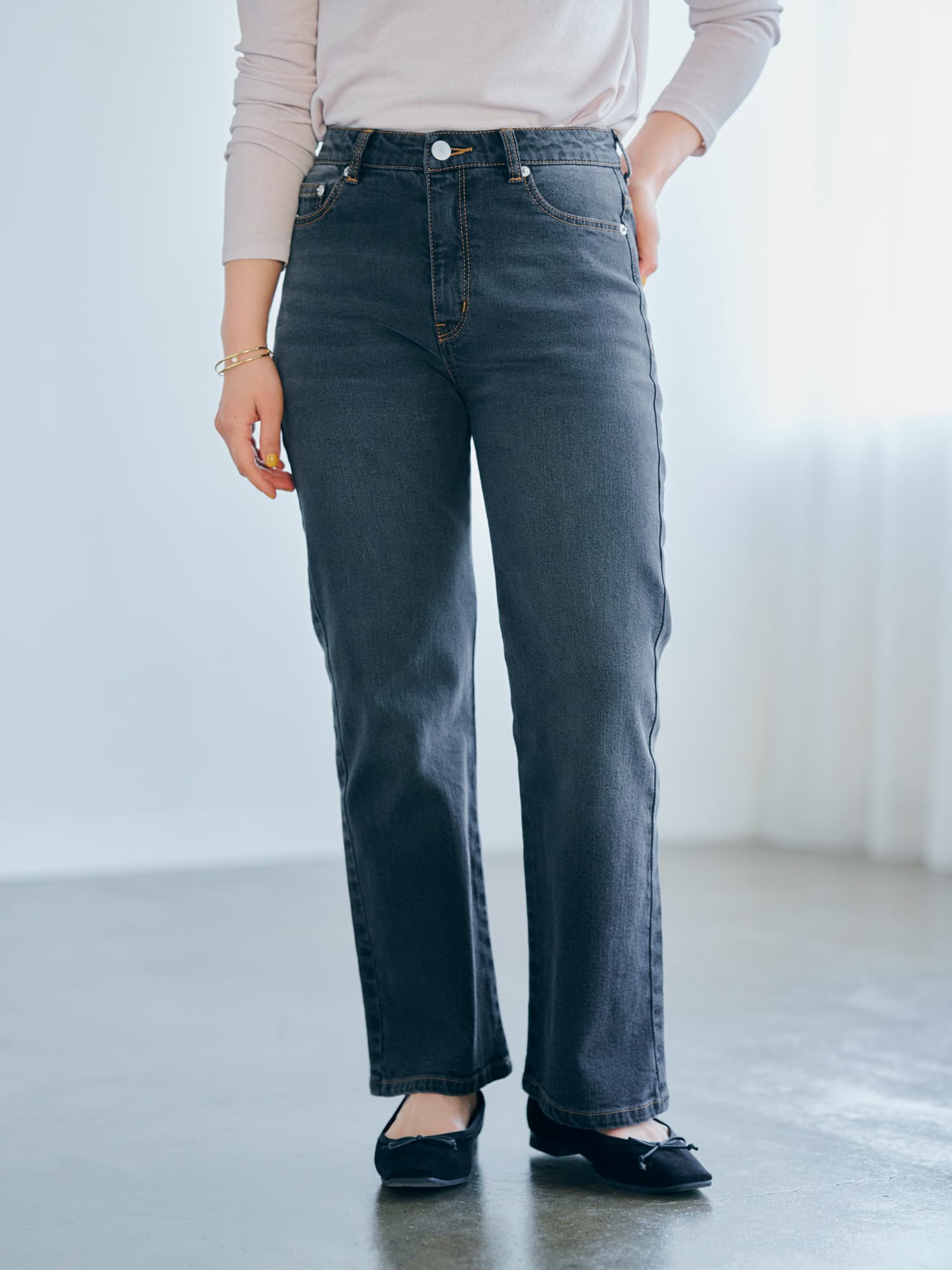 COHINA DENIM ブーツカット-short & regular | 小柄・低身長女性向けファッション通販、コーディネート | COHINA  STORE公式