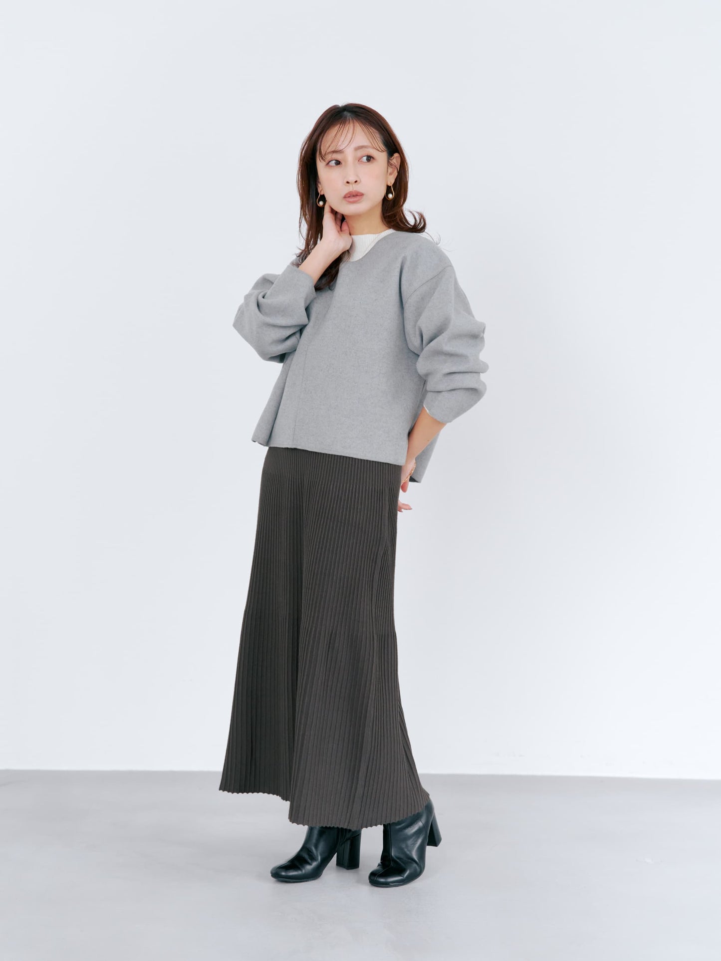 149cm | B:77 W:60 H:83 股下:68.5 | regular着用