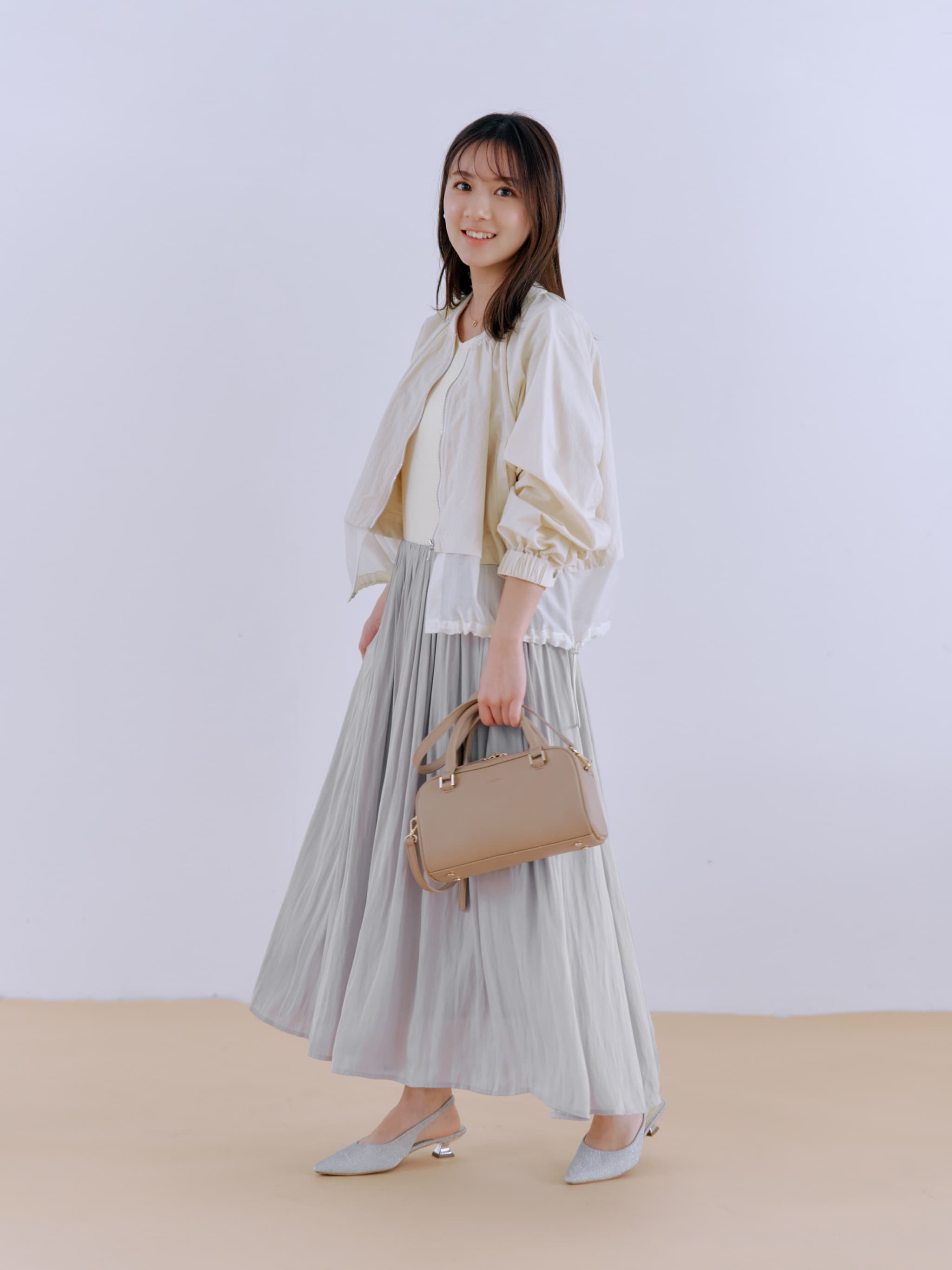 ヴィンテージサテンドッキングワンピース-short & regular