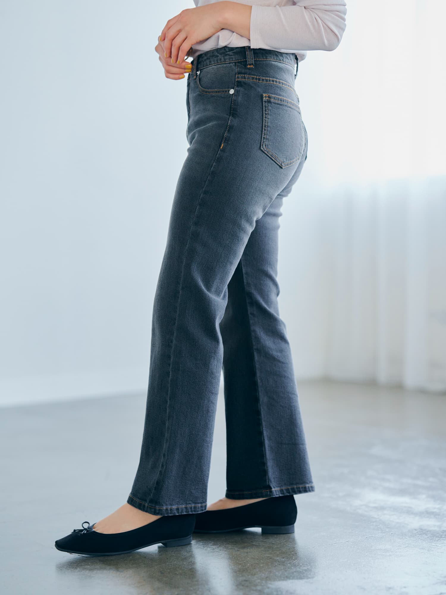 COHINA DENIM ブーツカット-short & regular | 小柄・低身長女性向け COHINA DENIM ブーツカット-short & regular | 小柄・低身長女性向け