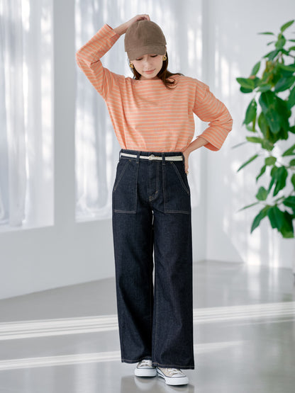 ボートネックバスクシャツ　[通常]