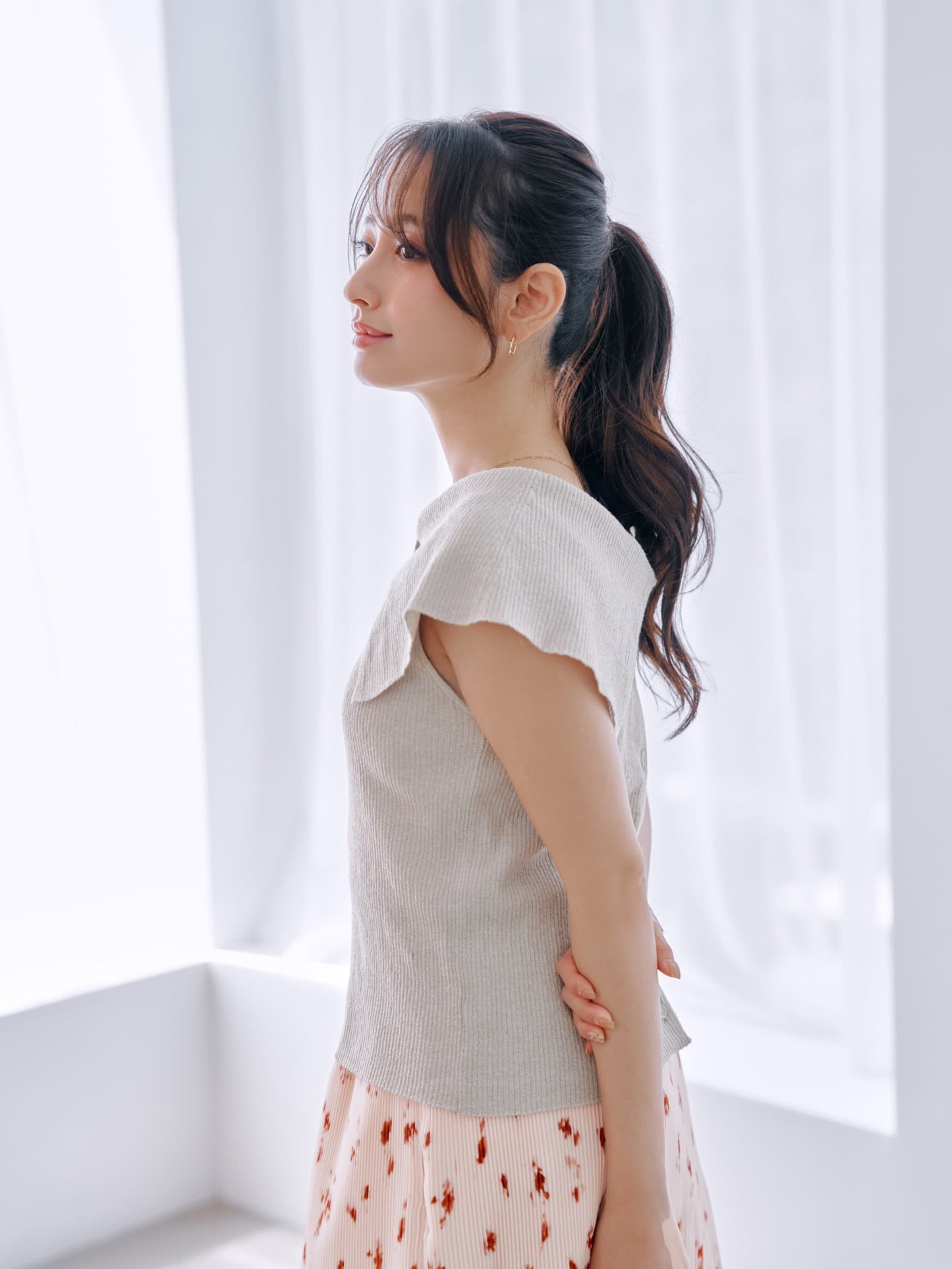 149cm | B:77 W:60 H:83 股下:68.5 | ワンサイズ着用