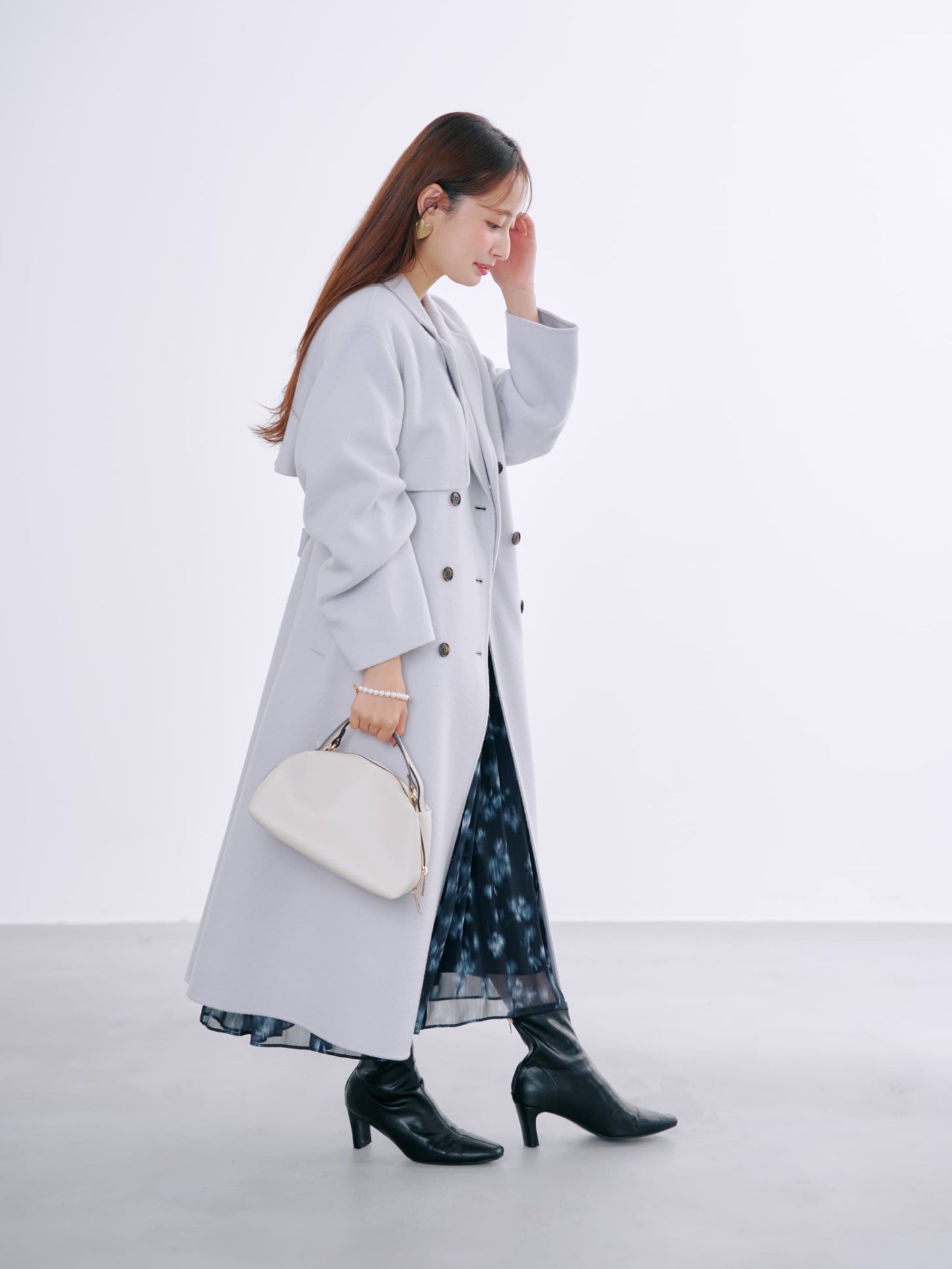 ウールリバートレンチコート-short & regular　[通常]