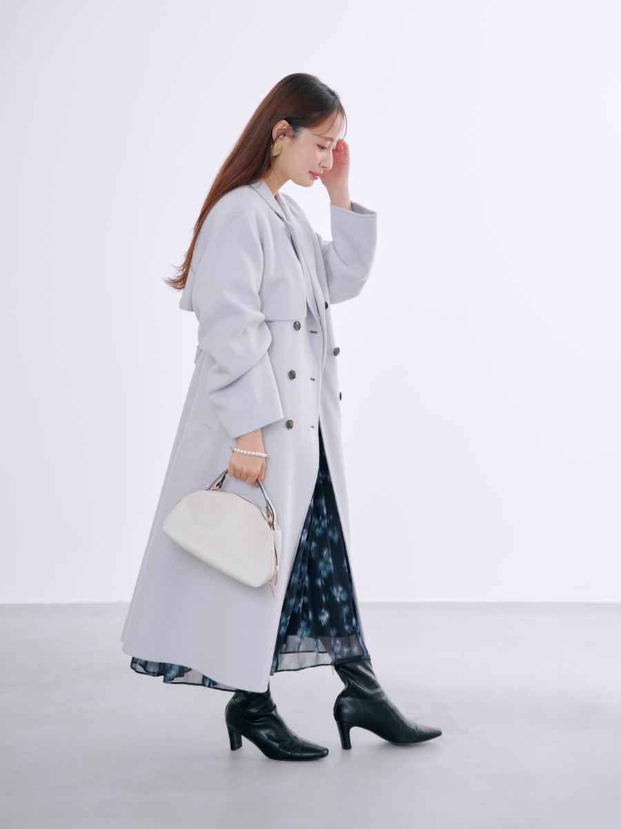 ウールリバートレンチコート-short & regular　[通常]