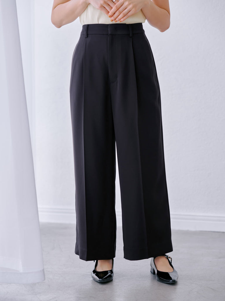 Soft Dobby Straight Pants