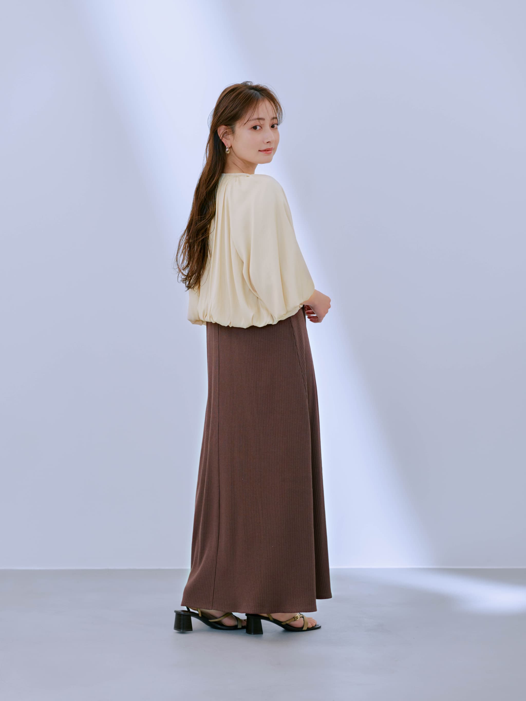 バルーンデザインブラウスジャケット | 小柄・低身長女性向け