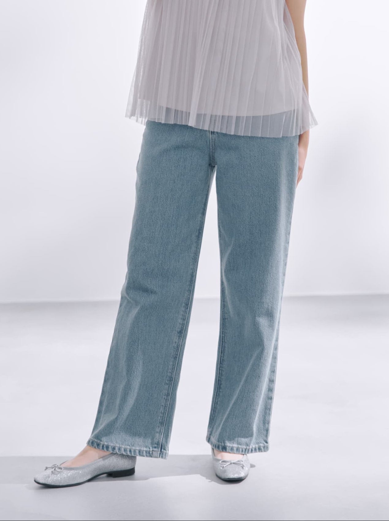 149cm | B:77 W:60 H:83 股下:68.5 | regular-XS着用