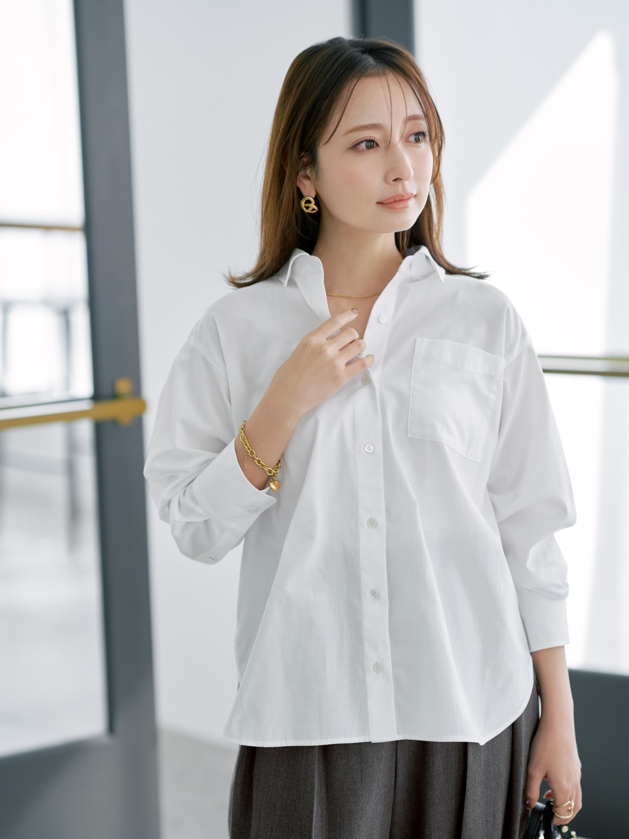 150cm前後の低身長、小柄女性向けトップス、Tシャツ、ブラウス、シャツ