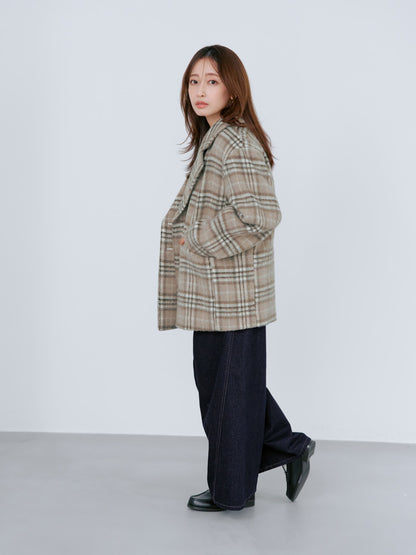 ラメタックワイドデニム-short & regular　[通常]