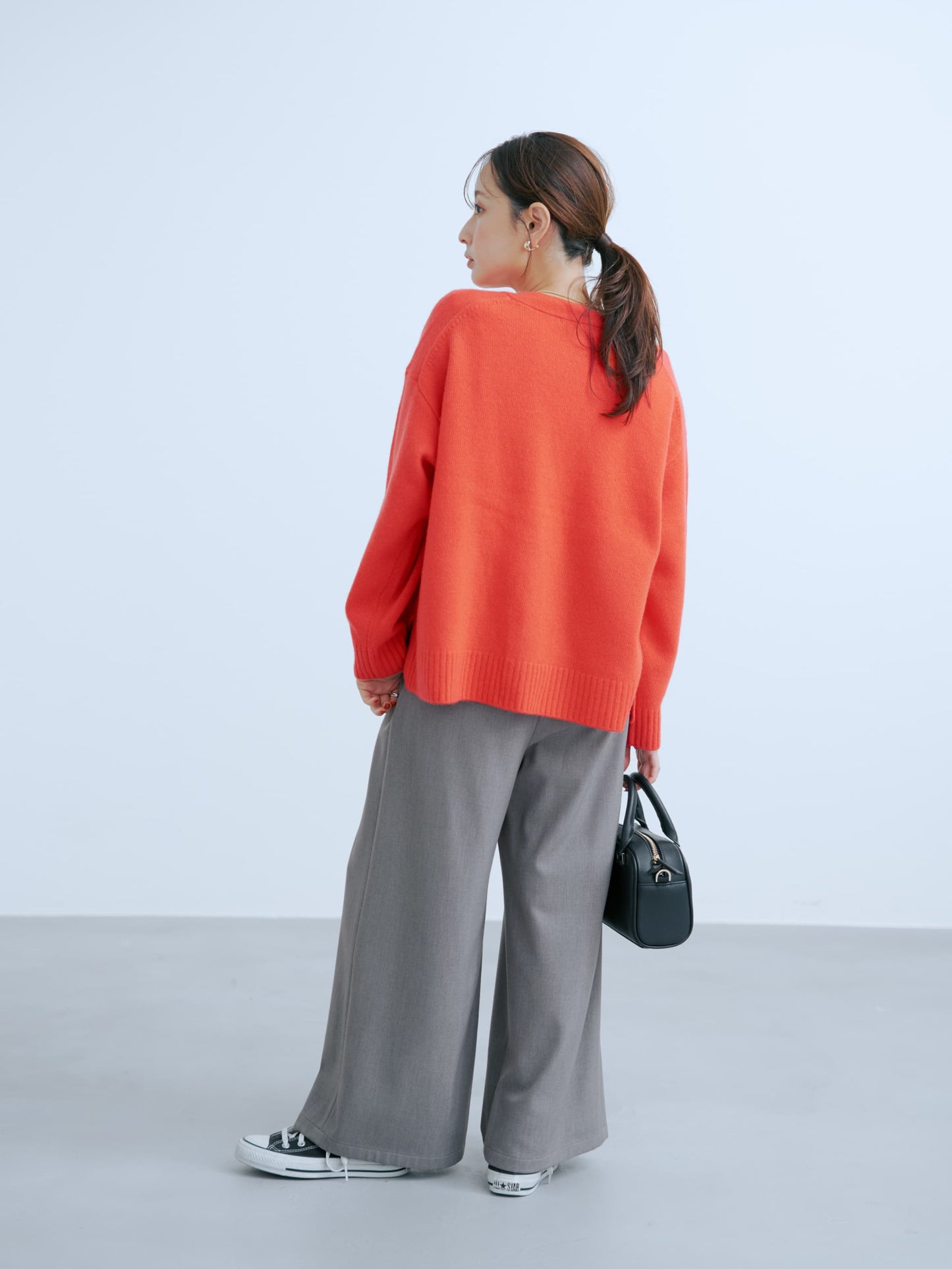 ウォームダブルタックワイドパンツ-short & regular　[一部予約]