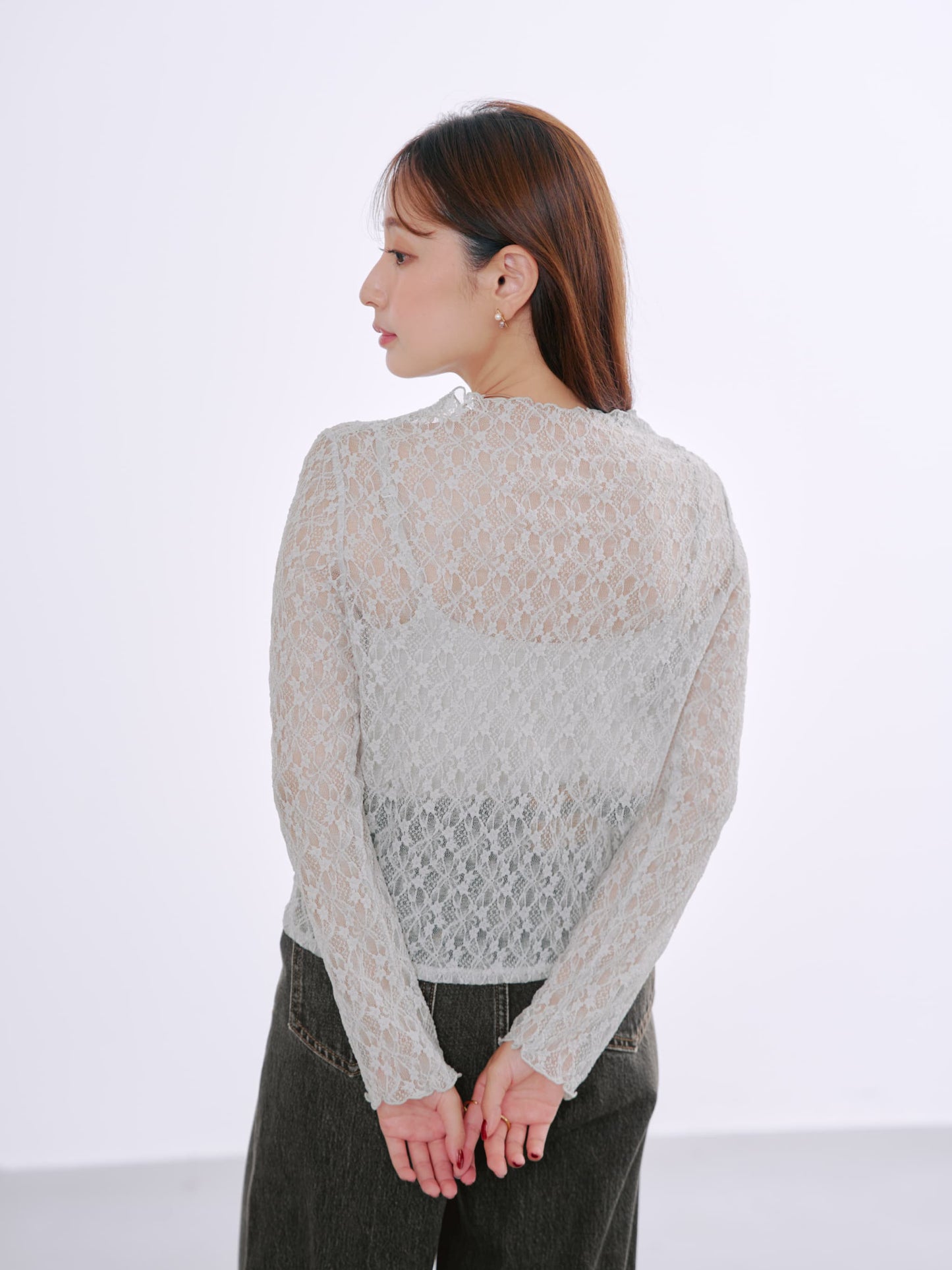 149cm | B:77 W:60 H:83 股下:68.5 | ワンサイズ着用