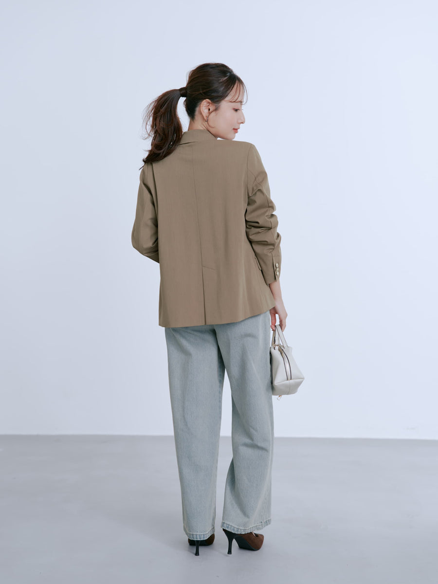 ゴールドボタンダブルジャケット　[通常]