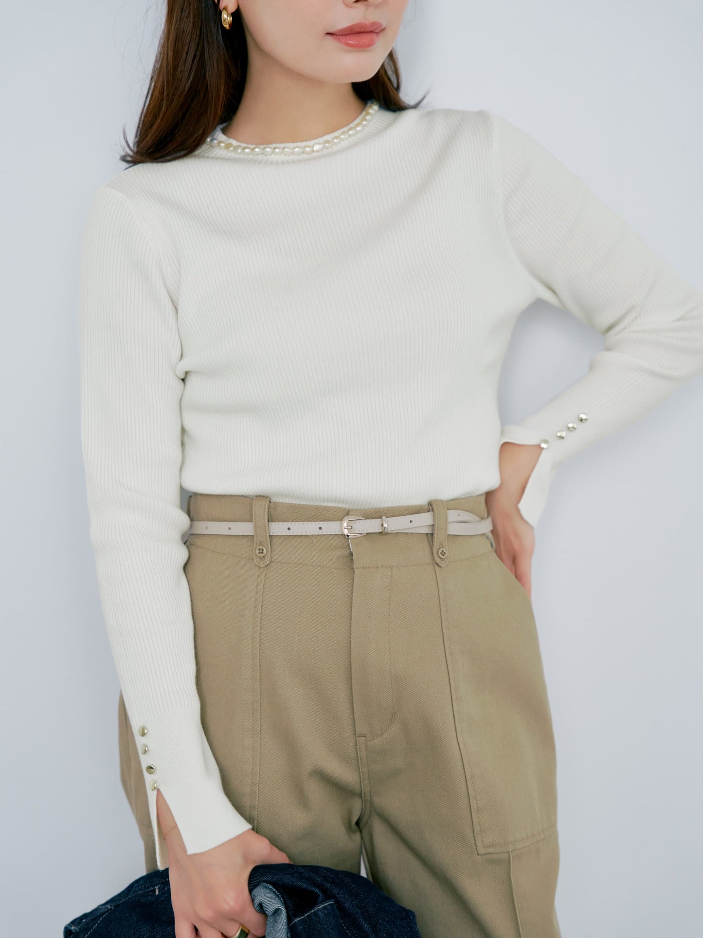 149cm | B:77 W:60 H:83 股下:68.5 | ワンサイズ着用