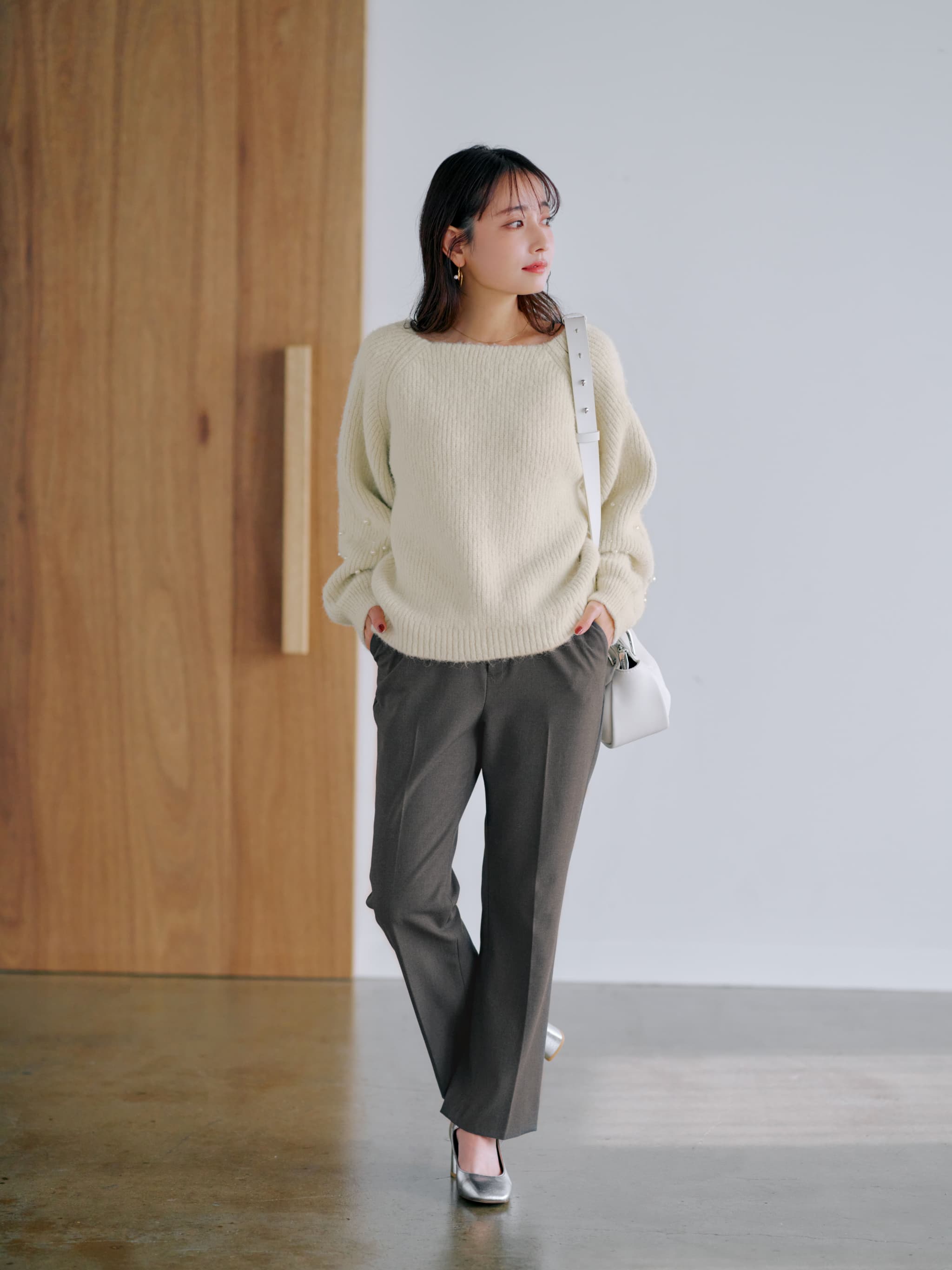 ウォームストレッチナローパンツ-short & regular | 小柄・低身長女性 ウォームストレッチナローパンツ-short & regular | 小柄・低身長女性