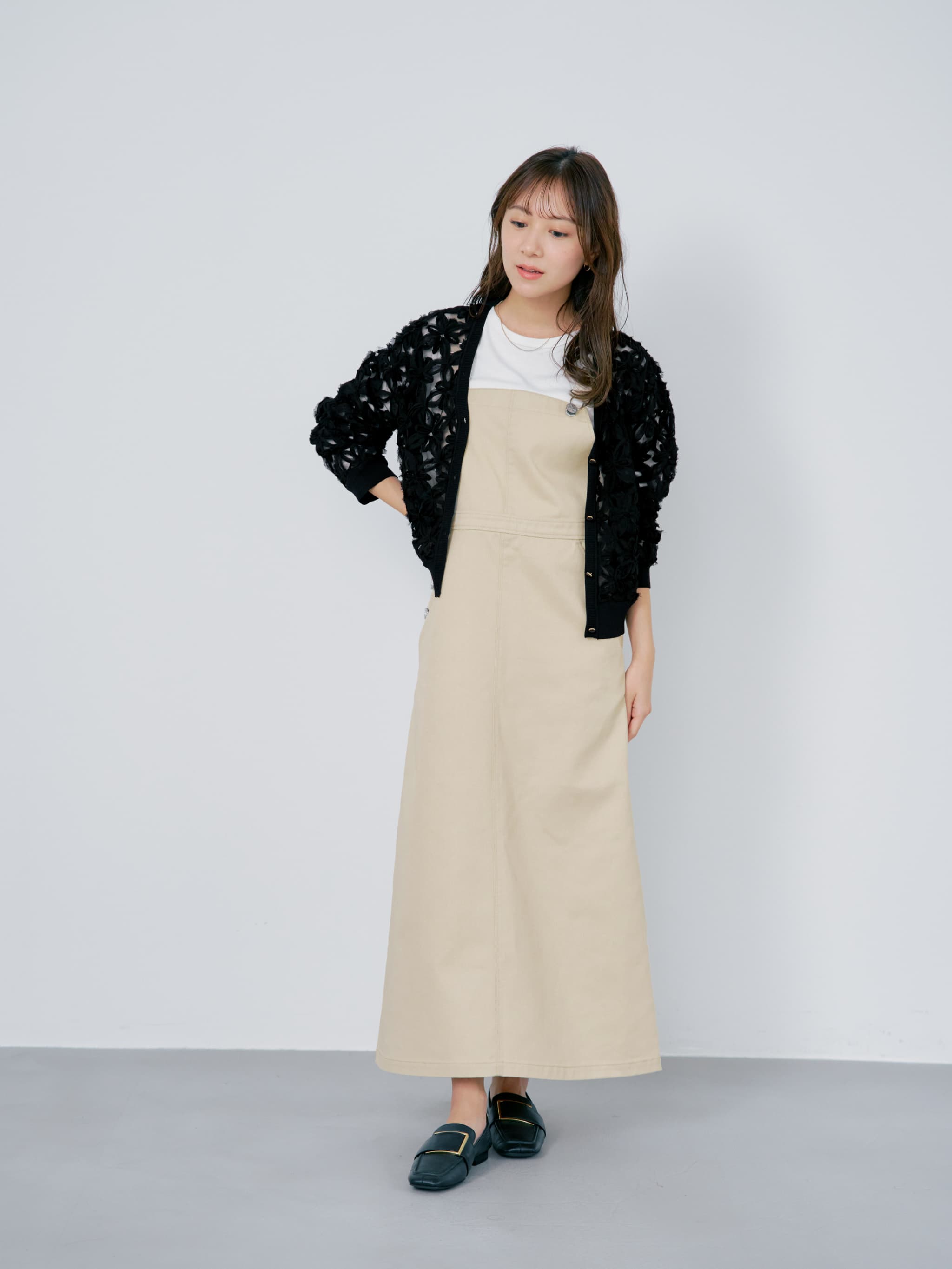 Dickies®×COHINA】ジャンパースカート-short & regular | 小柄・低身長