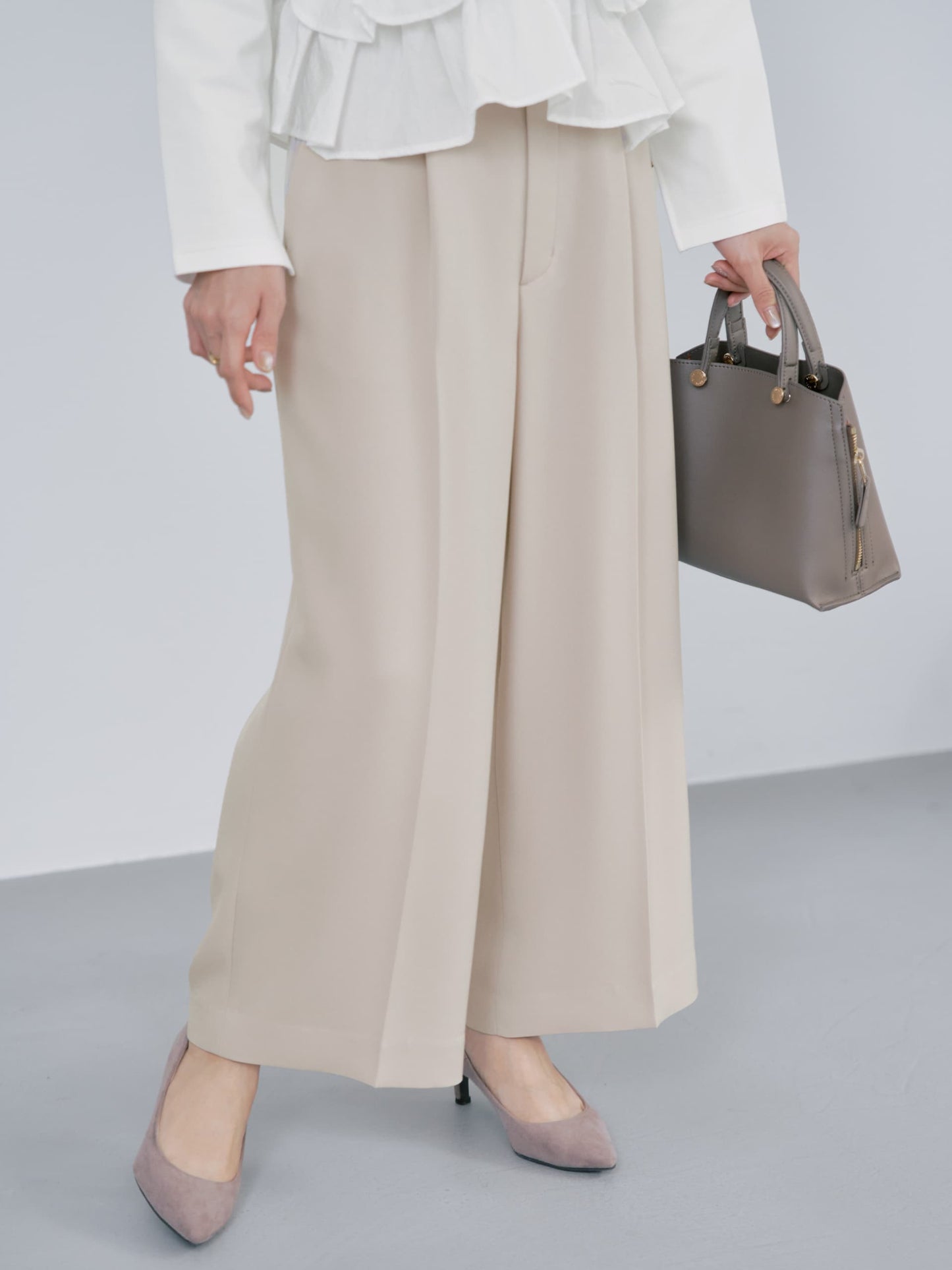 152cm | B:75 W:59 H:82 股下:70  | regular-XS着用