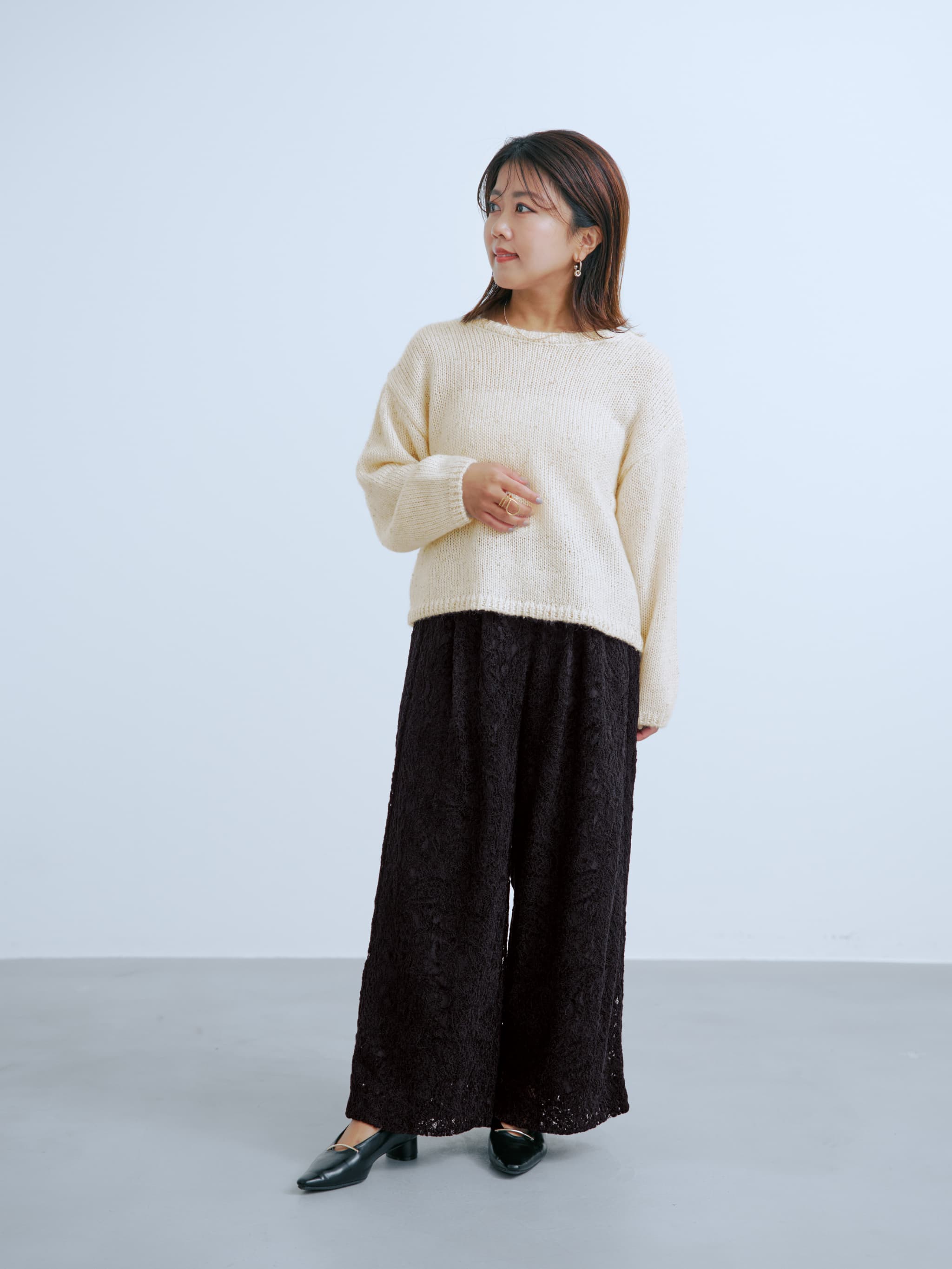 モールラッセルレースパンツ-short & regular | 小柄・低身長女性向け
