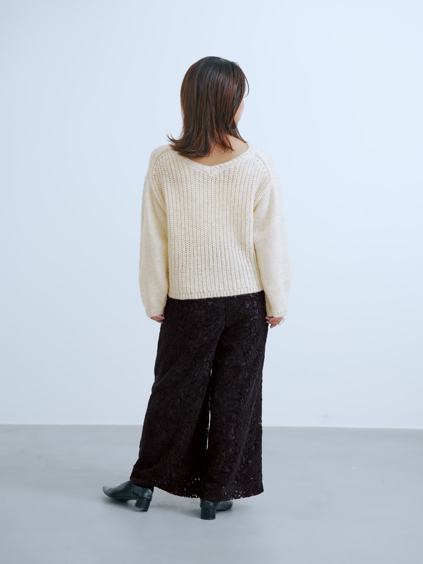 モールラッセルレースパンツ-short & regular　[通常]