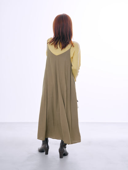 2wayとろみキャミワンピース-short & regular　[通常]