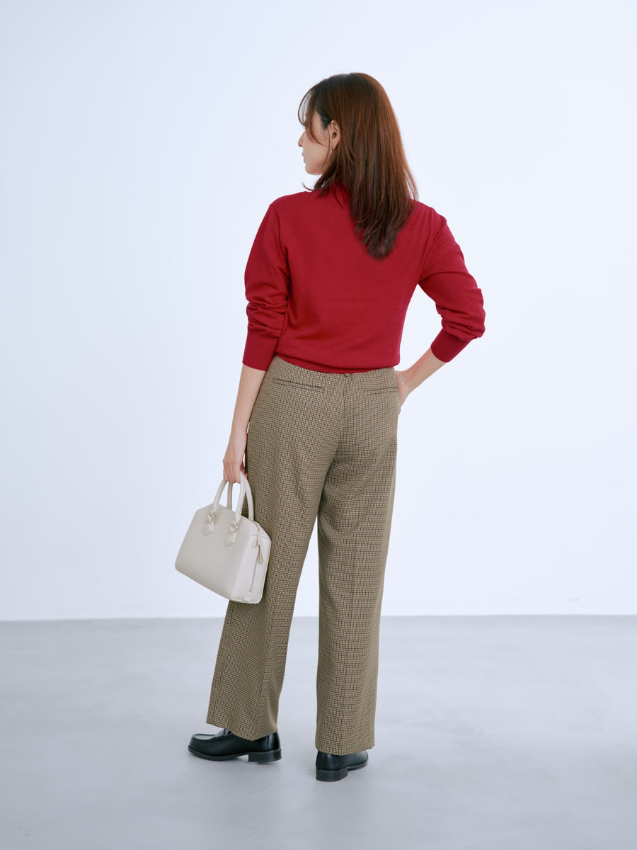 シルクウールハイネックニット　[通常]