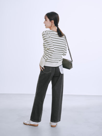 ミニケーブルリブニット　[通常]