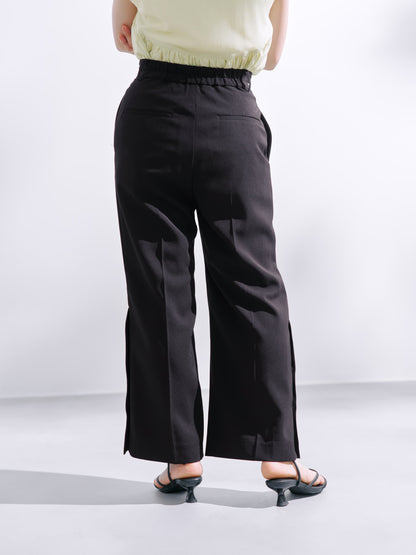 ＜non-no掲載＞ボタンベンツフレアパンツ-short & regular　[通常]