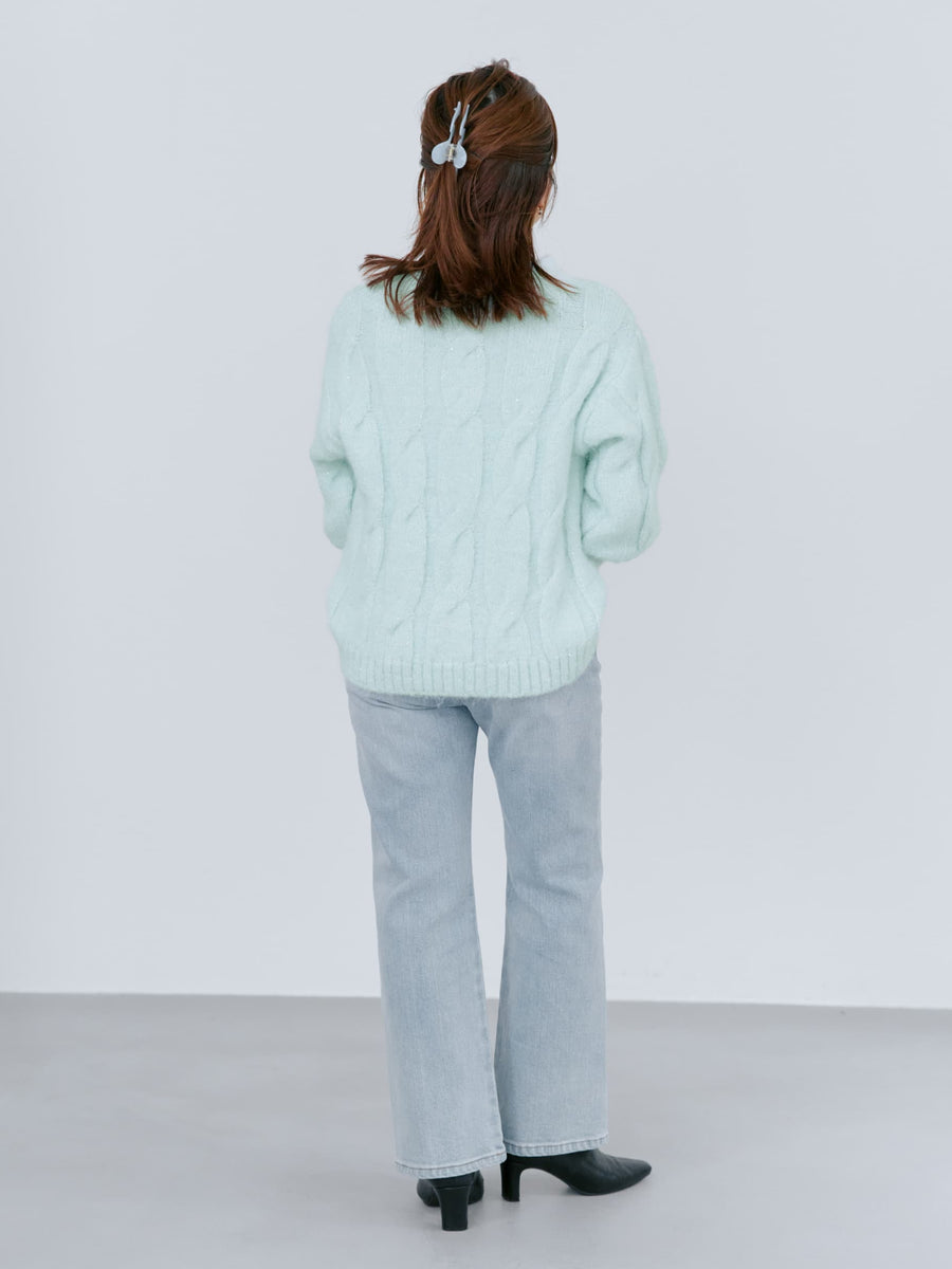 COHINA DENIM ブーツカット-short & regular　[通常]