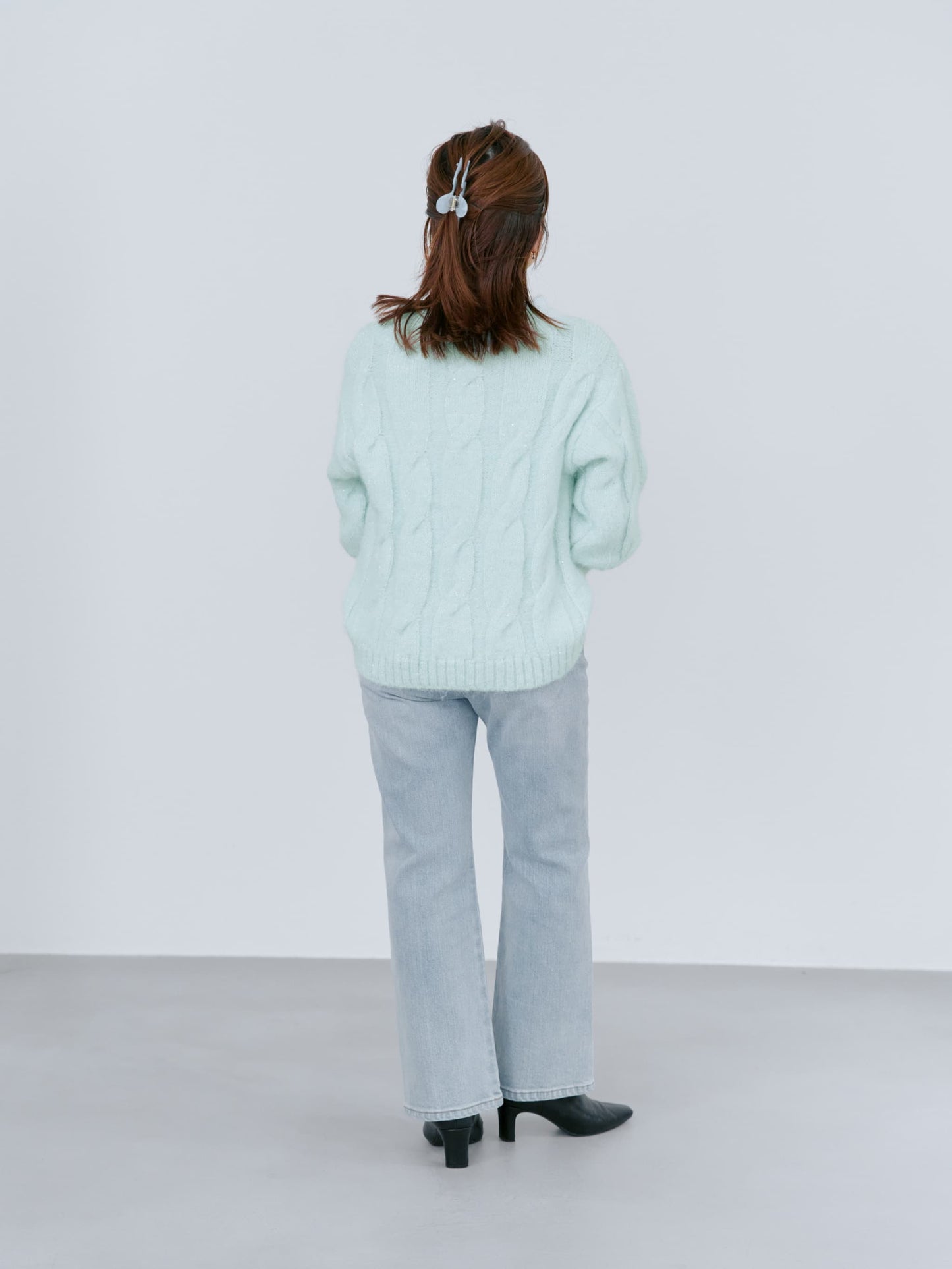 【YUNA SANTA】ドローイングヘアクリップ　[通常]