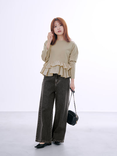 regular - XS / ウォッシュブラック