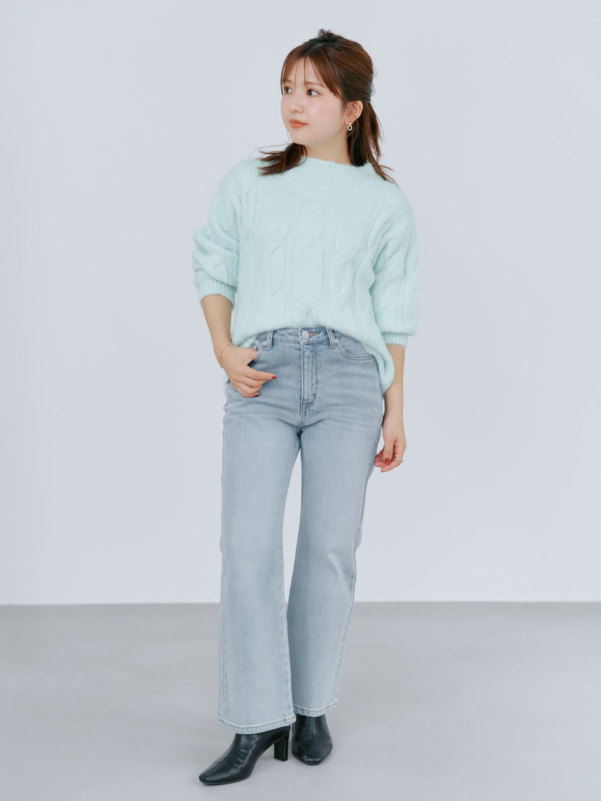 COHINA DENIM ブーツカット-short & regular | 小柄・低身長女性向け