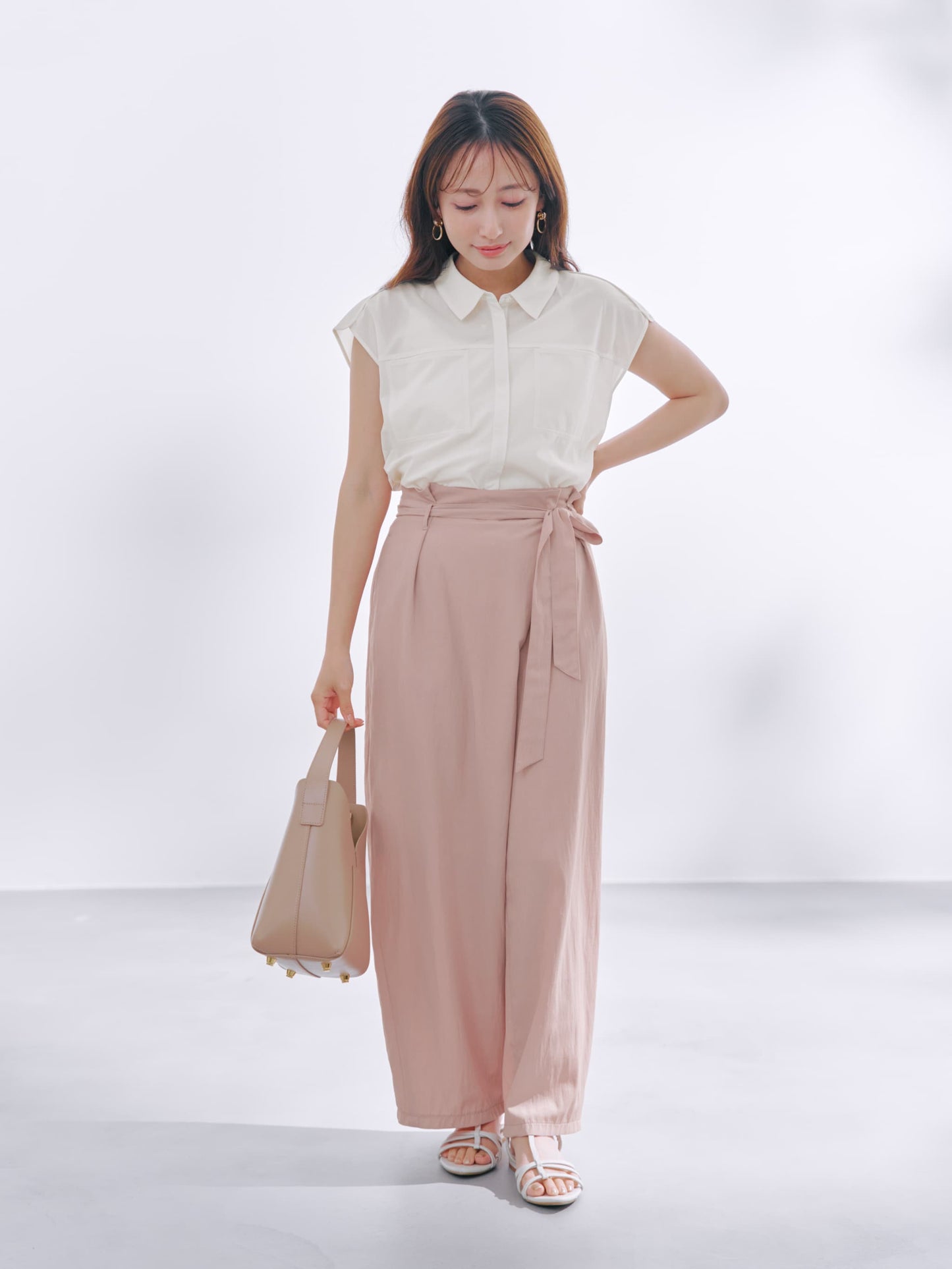 ラップデザインカーヴィーパンツ-short & regular　[通常]