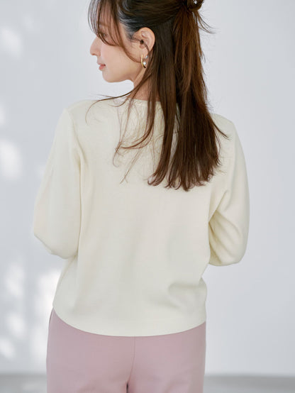 ゴールドボタンニットカーディガン　[通常]