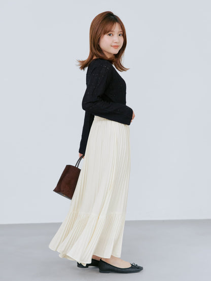 ジオメトリックウールニット　[通常]