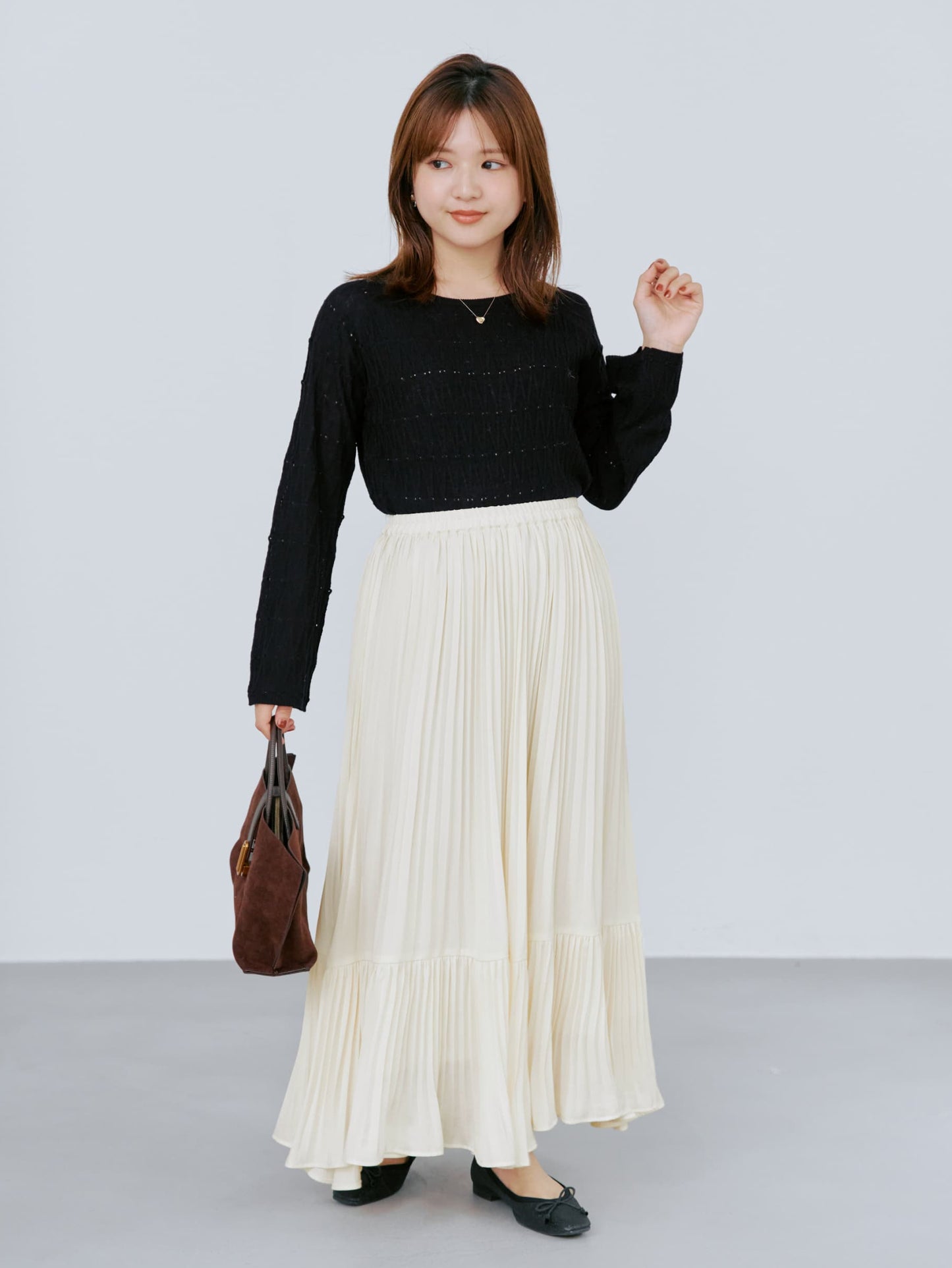 ジオメトリックウールニット　[通常]