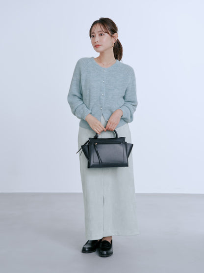 アルパカミックスパールカーディガン　[通常]