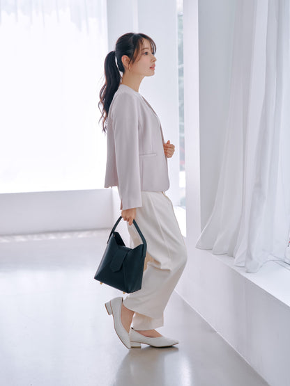 ソフトドビーノーカラージャケット　[通常]