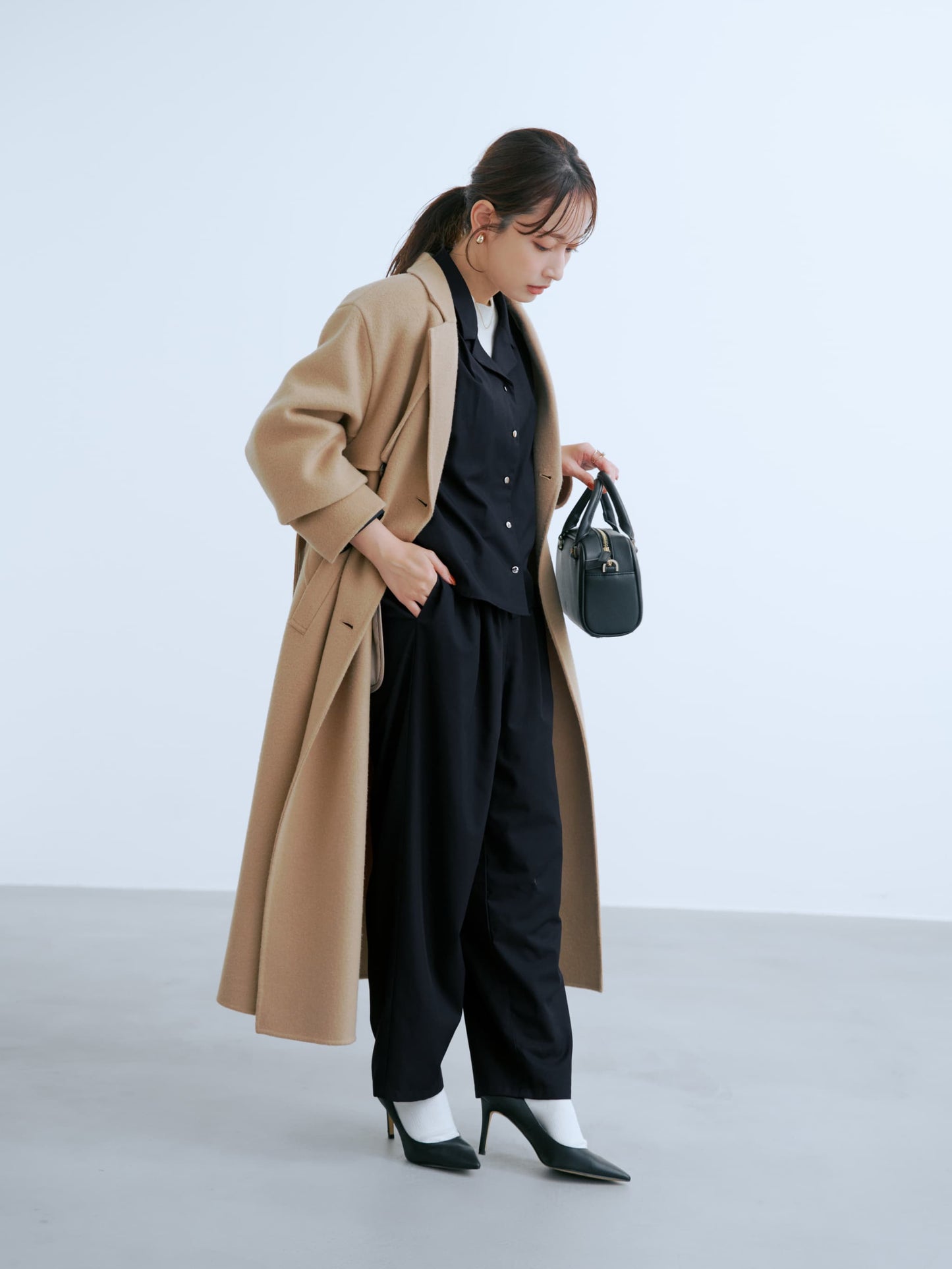 セミドッキングテーパードオールインワン-short & regular　[通常]