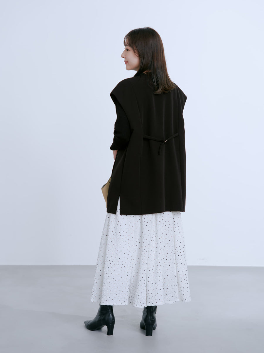 アシメフロントジレ　[通常]