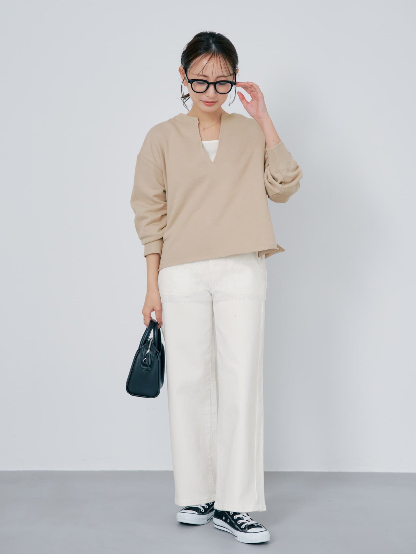 149cm | B:77 W:60 H:83 股下:68.5 | regular-XS着用