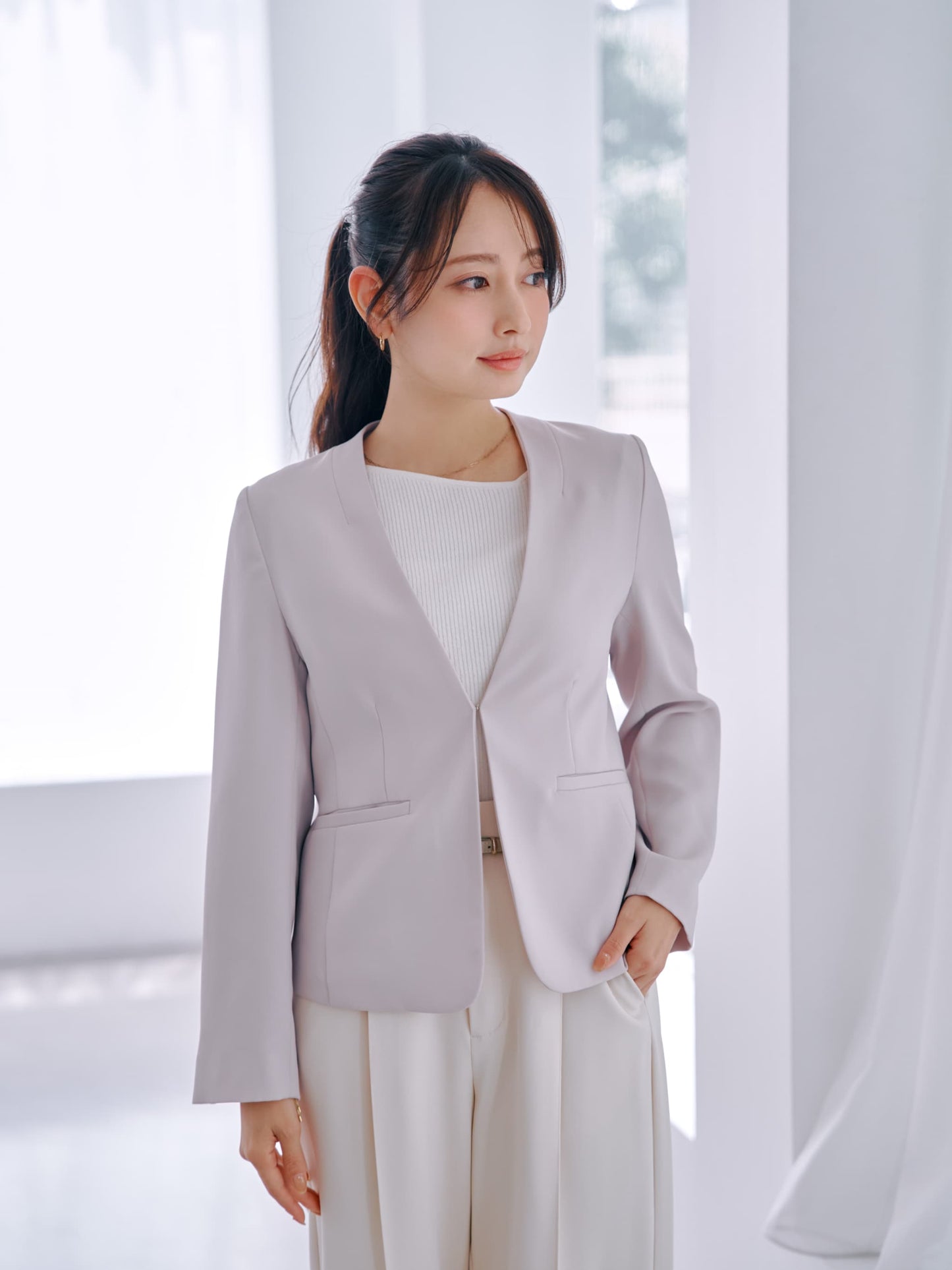 149cm | B:77 W:60 H:83 股下:68.5 | ワンサイズ着用