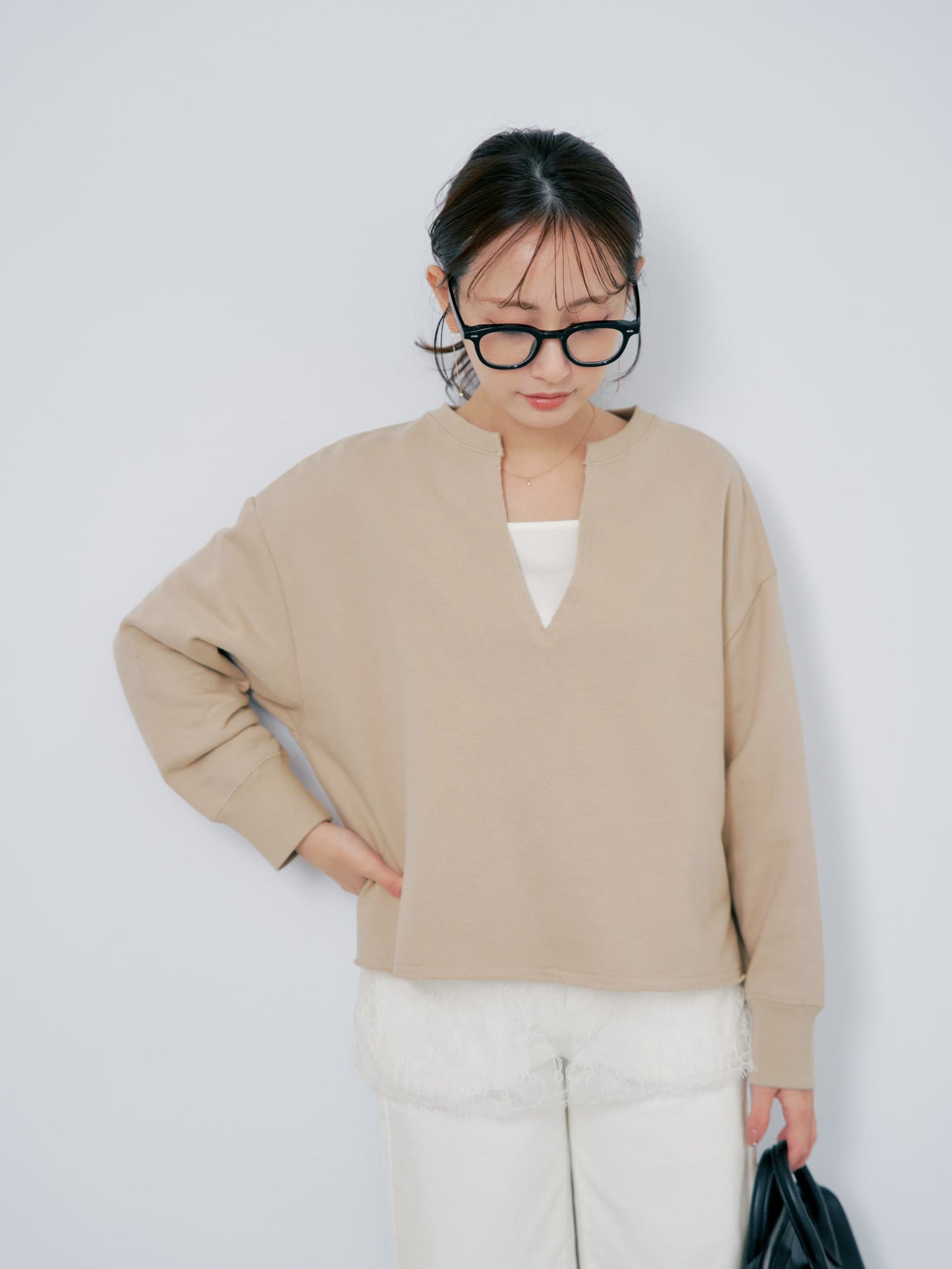 149cm | B:77 W:60 H:83 股下:68.5 | ワンサイズ着用