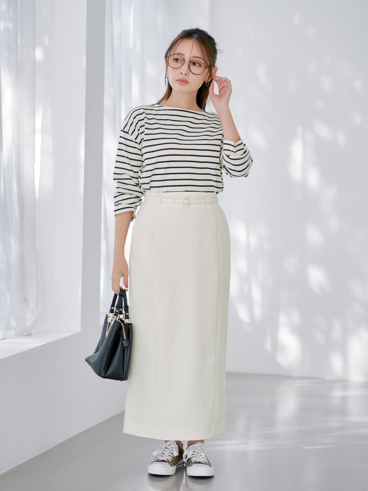 ボートネックバスクシャツ　[通常]