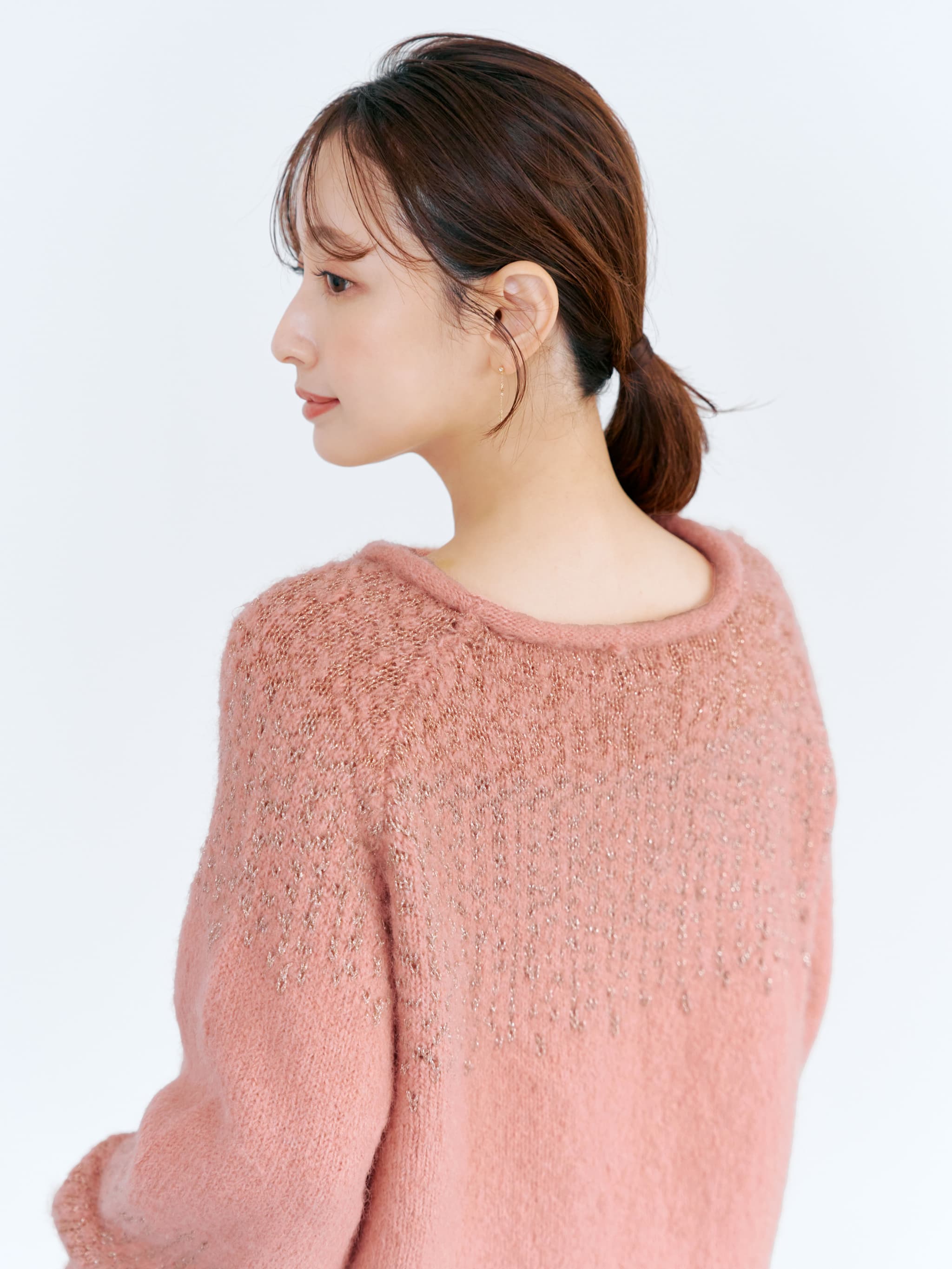 cohina コヒナ【YUNA SANTA】イルミネーションニット YUNA SANTA】イルミネーションニット | 小柄・低身長女性向け