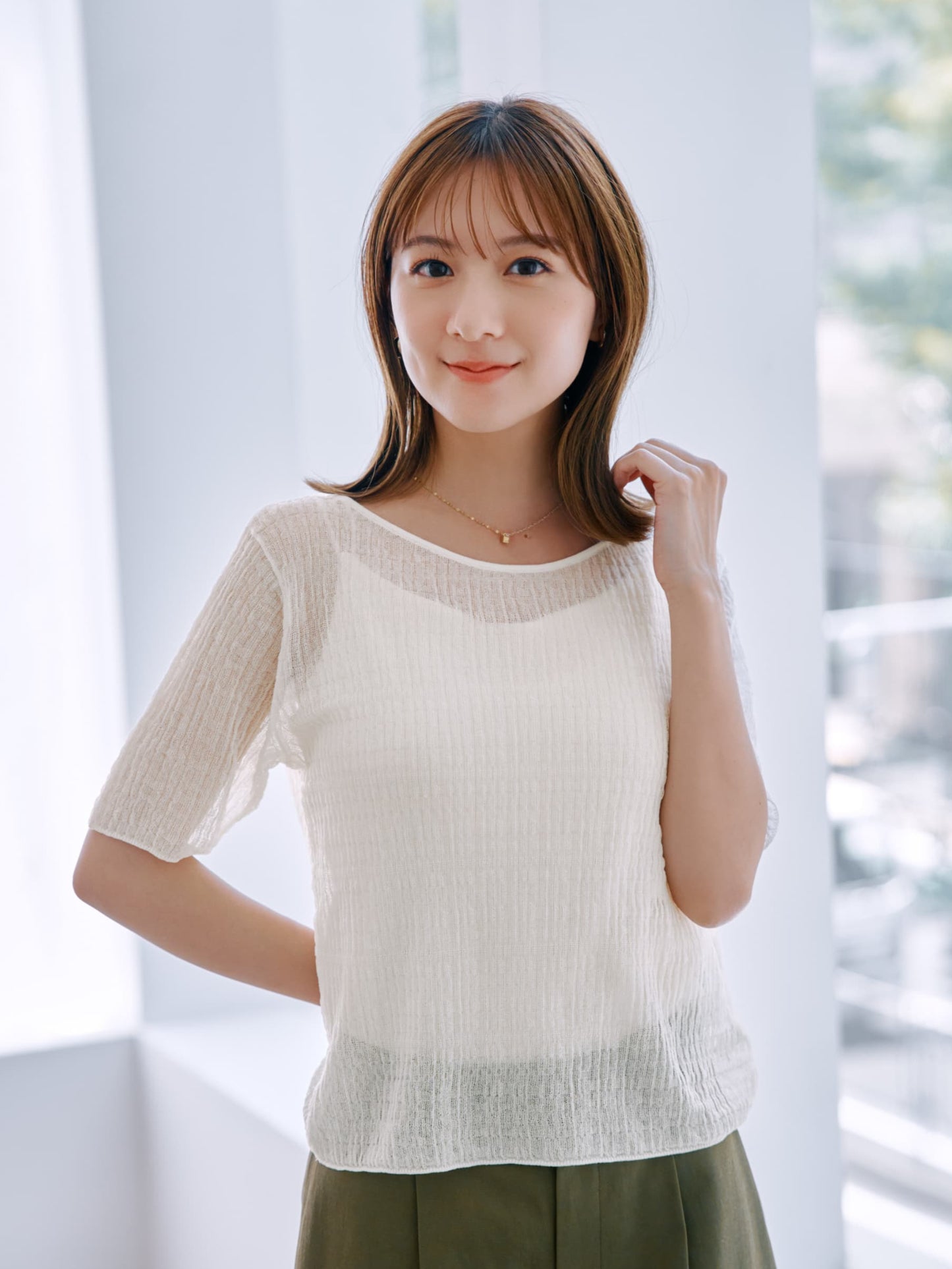 150cm | B:78 W:56 H:74 股下:69  | ワンサイズ着用