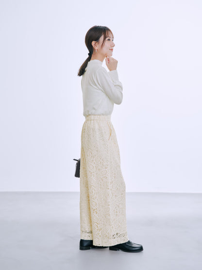 モールラッセルレースパンツ-short & regular　[通常]