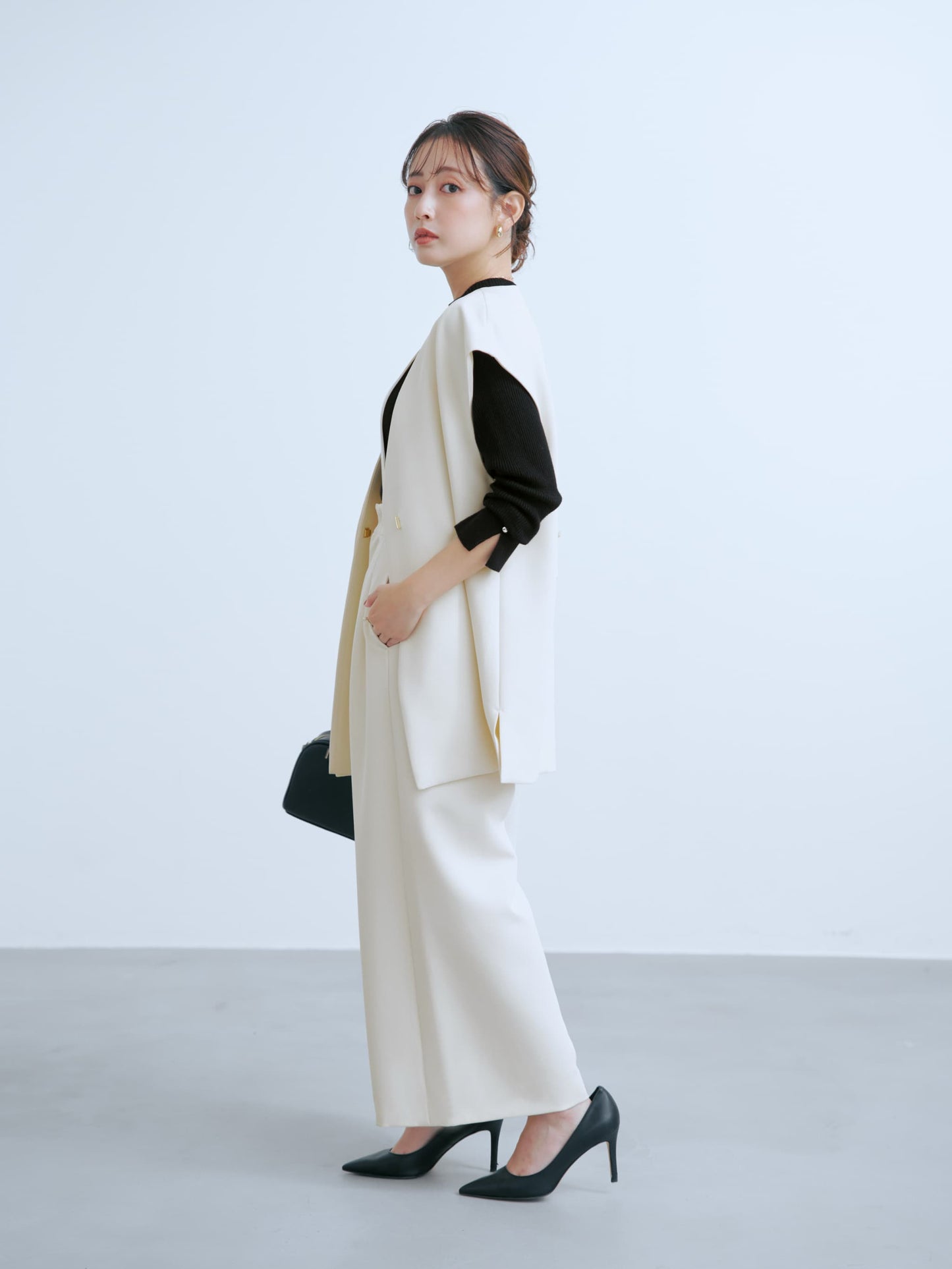 アシメフロントジレ　[通常]