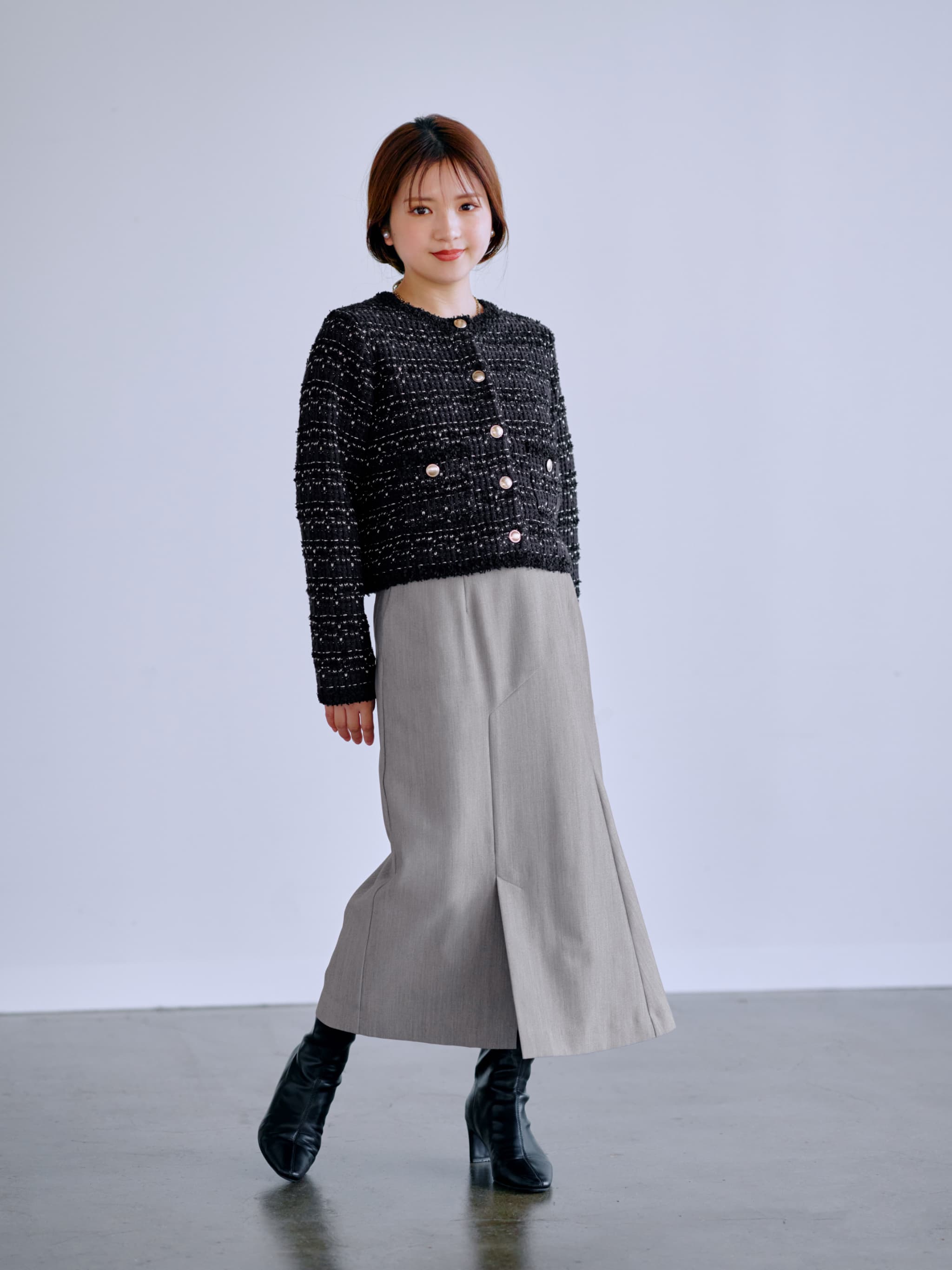 エスカルゴフレアスカート-short & regular | 小柄・低身長女性向けファッション通販、コーディネート | COHINA STORE公式