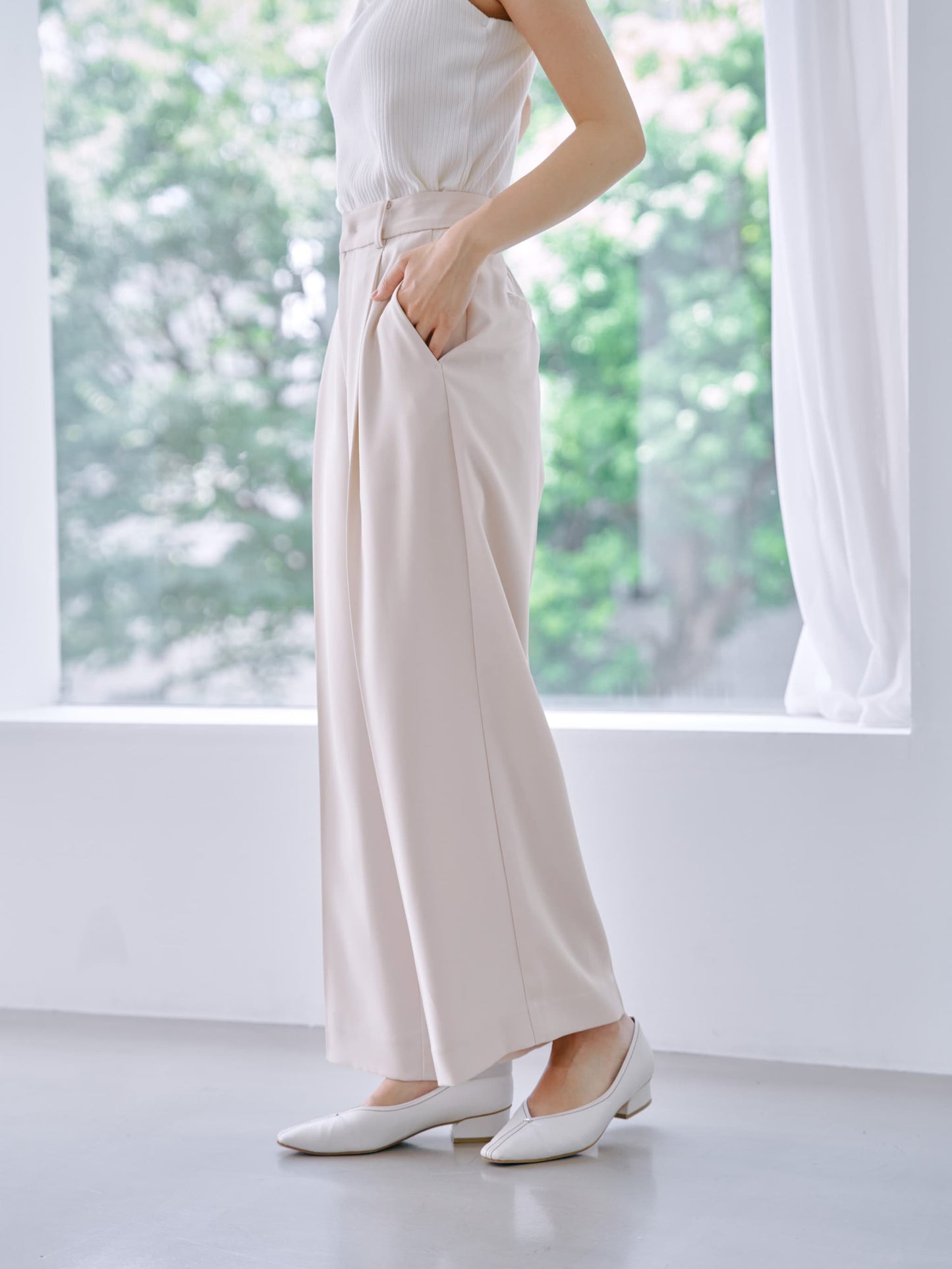 150cm | B:78 W:56 H:74 股下:69  | regular-XS着用