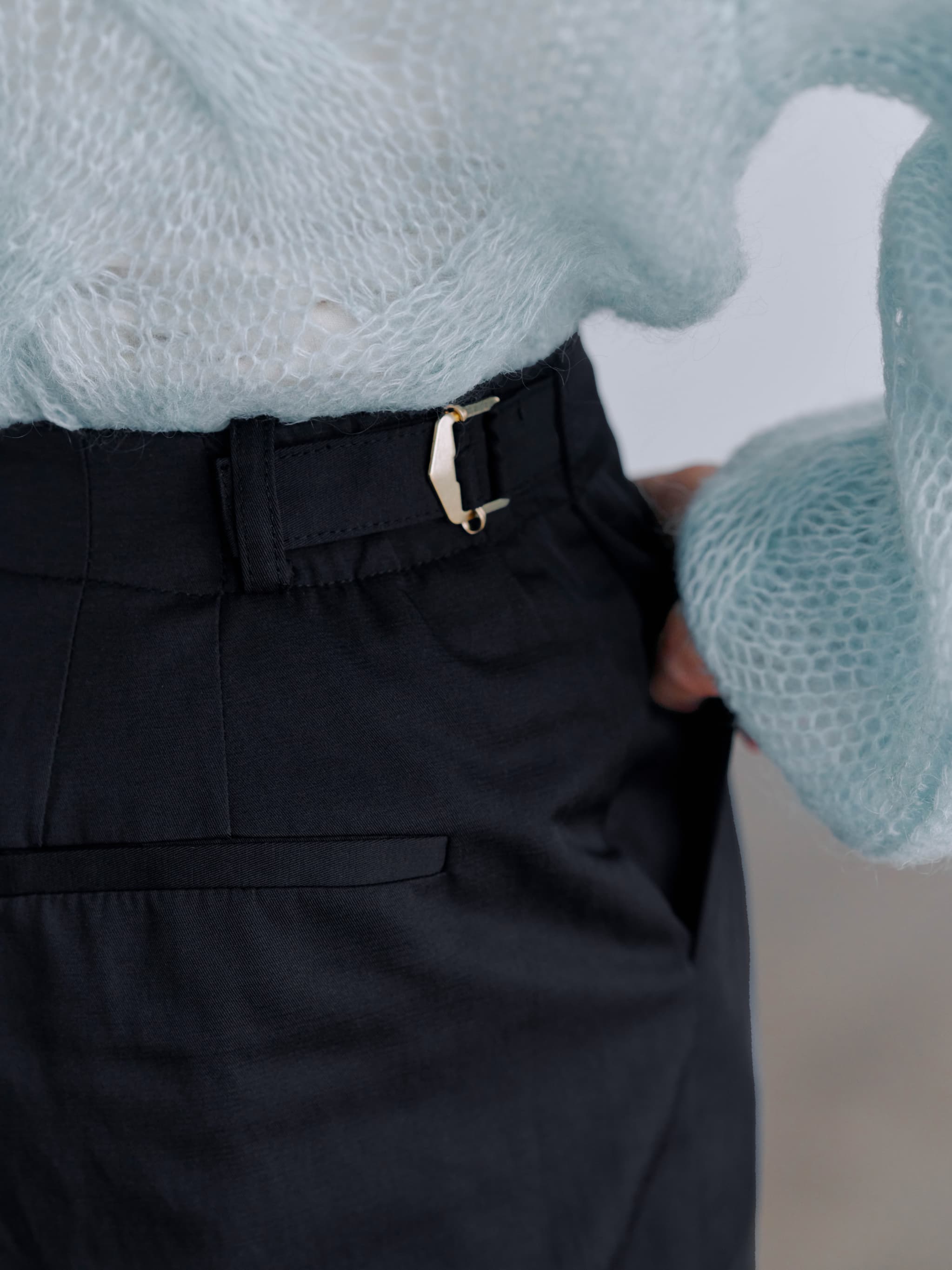 バックルデザインベイカーパンツ-short & regular | 小柄・低身長女性向けファッション通販、コーディネート | COHINA  STORE公式