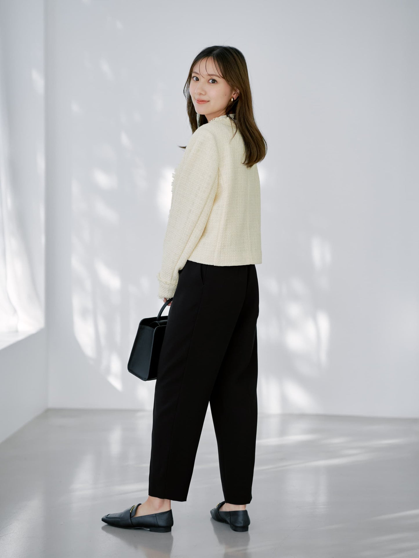 ミックスツイードジャケット　[通常]